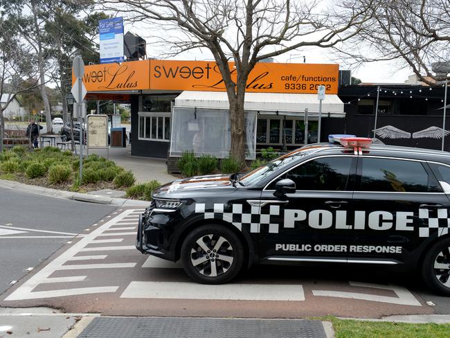 Preston was shot dead at Sweet Lulu’s cafe in Keilor. Picture: Andrew Henshaw