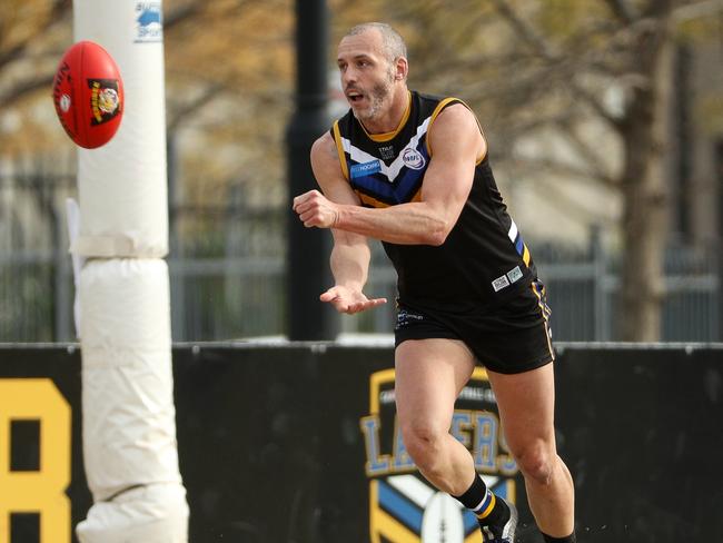 Caroline Springs star and former Port Melbourne VFL premiership player Stephen Brewer has joined Port Melbourne Colts. Pic: Local Legends Photography