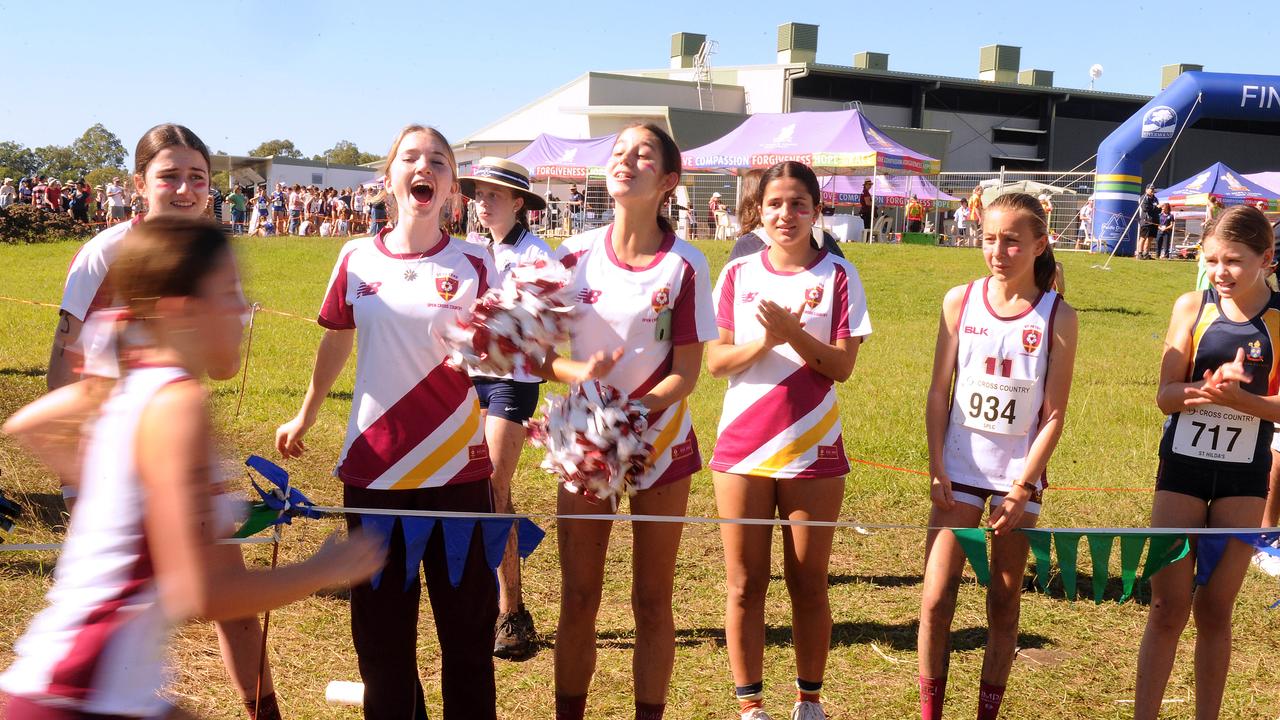 Annual QGSSSA private schoolgirl cross country championship at Rivermount College in Yatala. Saturday May 15, 2021. Picture, John Gass