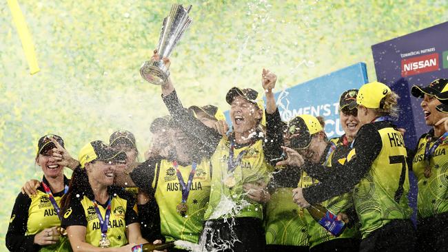 Lanning led Australia to emphatic victory in the T20 World Cup earlier this year.