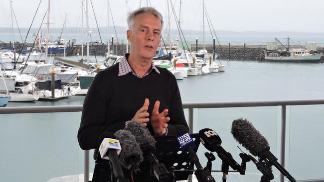 Fraser Coast Tourism and Events general manager Martin Simons at Hervey Bay Boat Club.