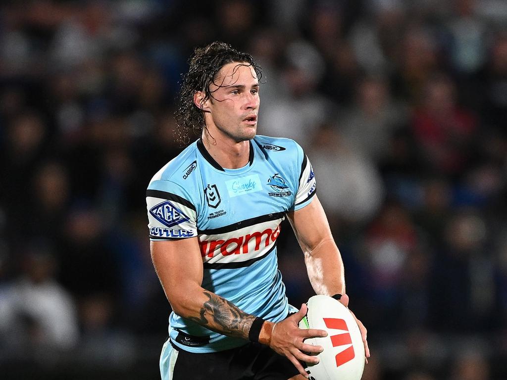 The Sharks have survived an early Warriors onslaught to claim victory in New Zealand. Picture: Getty Images