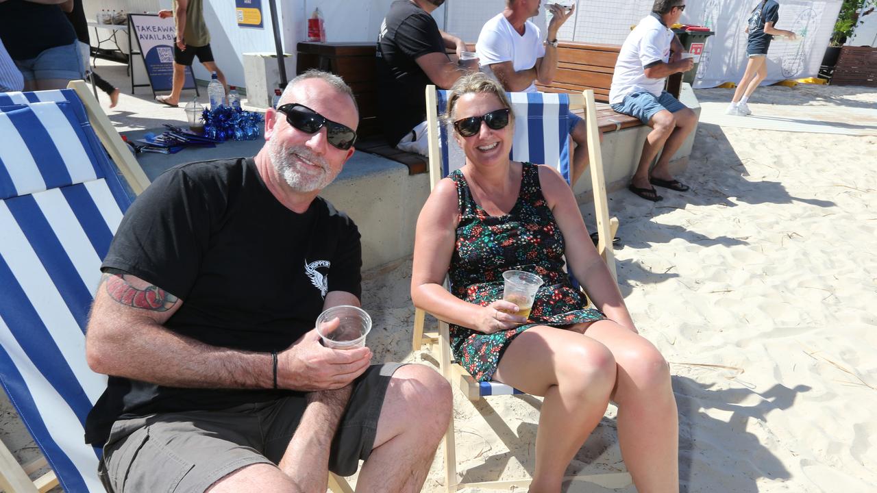 People attending the opening of The Kurrawa Beach Club at Kurrawa Terrace Beachfront. Pic Mike Batterham