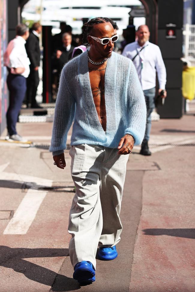Lewis Hamilton at the Monaco GP.