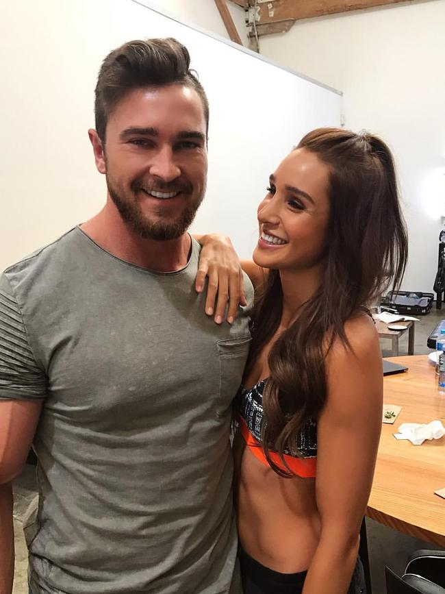 Tobi Pearce and Kayla Itsines regularly post pictures on Facebook and Instagram.