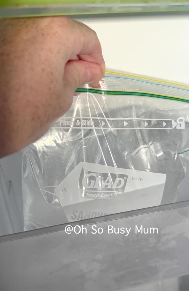 One woman suggested freezing water. Picture: Oh So Busy Mum/Facebook