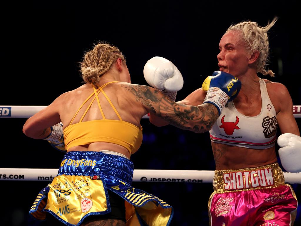 Ebanie Bridges bashes, taunts boxing rival Shannon O’Connell after