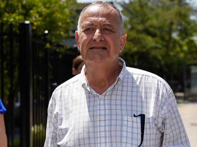 Milton Orkopoulos was arrested over an alleged parole breach. Picture: AAP/Bianca De Marchi