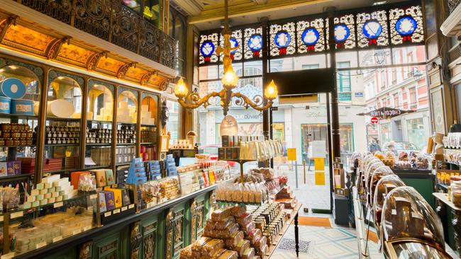 Chez Meert, a historic patisserie in Lille.