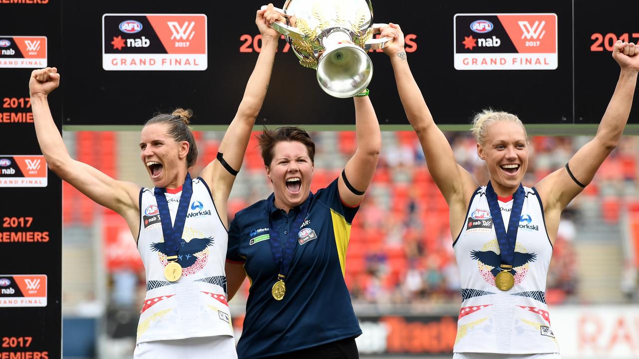 Adelaide won the first-ever AFLW premiership.