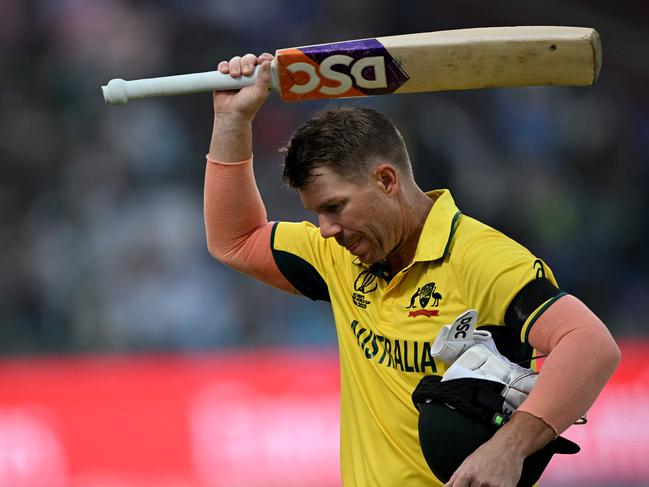 David Warner wants to have his international farewell in this year’s T20 World Cup. Picture: Getty