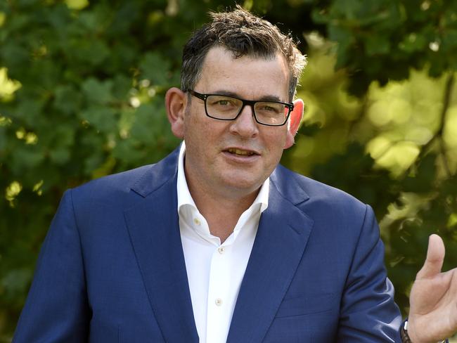 Premier Daniel Andrews said the government is working hard to resume day procedures. Picture: Andrew Henshaw / NCA NewsWire