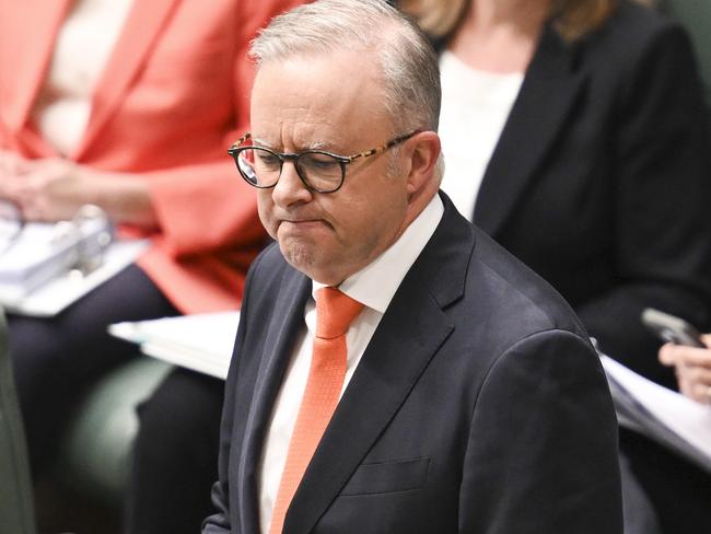 Australian Jews know Prime Minister Anthony Albanese has made them – and this country – less safe by his ideological idiocy and sheer incompetence. Picture: Martin Ollman