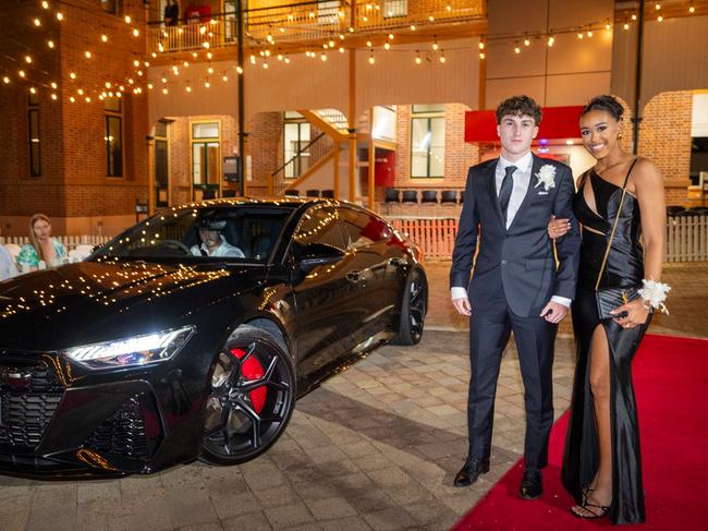 CLASS OF 2024: Townsville Grammar School formal. Students Harry Lancuba & Yanique Kinobe.