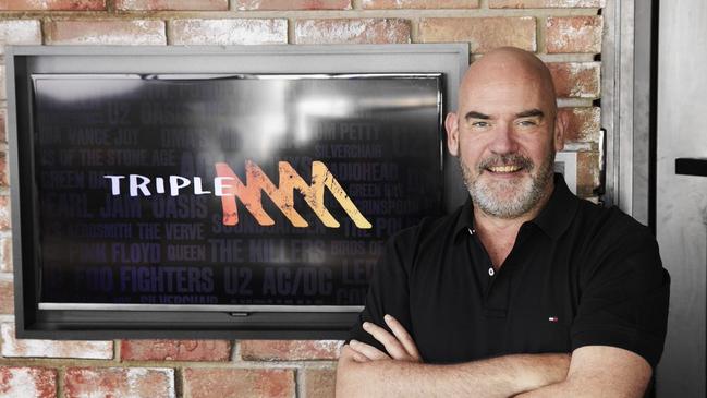 Marty Sheargold hosts Triple M breakfast (Pic March 2023) Picture: Supplied/Triple M