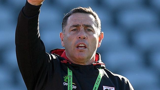 Shane Flanagan is a potential candidate for an assistant role at Wests Tigers. Picture: AAP Image/Dan Himbrechts