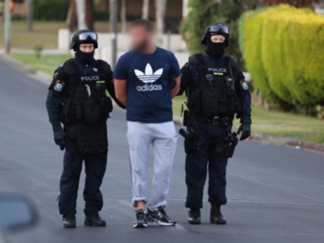 Talal Alameddine was arrested in October and charged over the Curtis Cheng shooting. Picture: NSW Police Media.