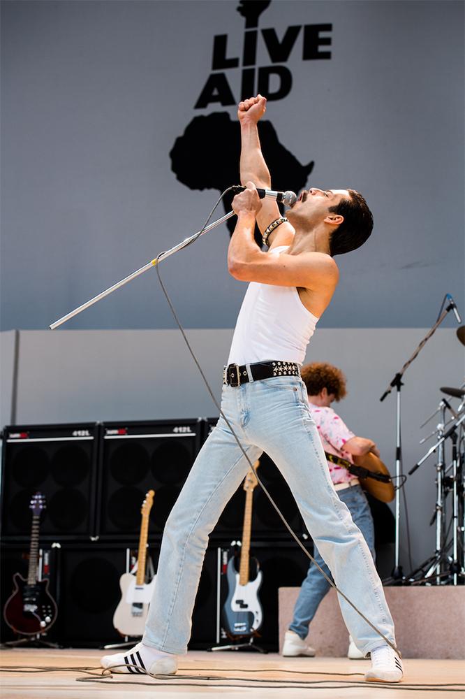 Adidas were one the ways Bohemian Rhapsody's costume designer brought Queen to life onscreen - Vogue Australia