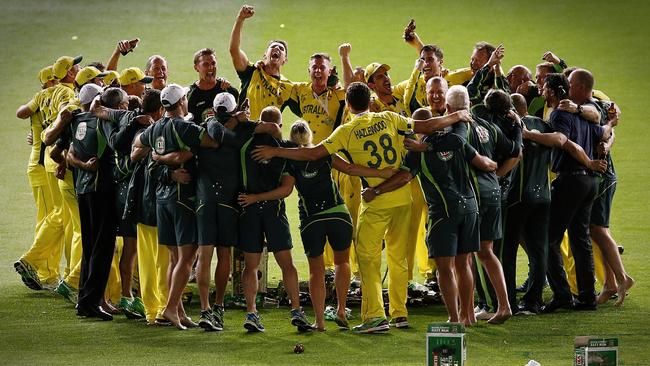 In the early hours of the morning the MCG pitch was still a lively place to be.