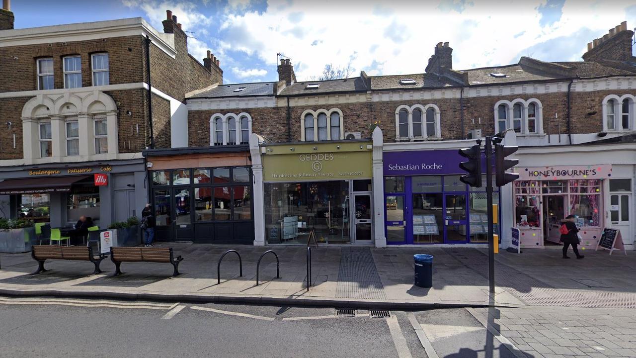 The Lewisham unit Sanjeev Gupta has made his office is located above a hairdresser’s salon. Picture: Google Street View