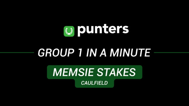 G1 in a min – Memsie Stakes