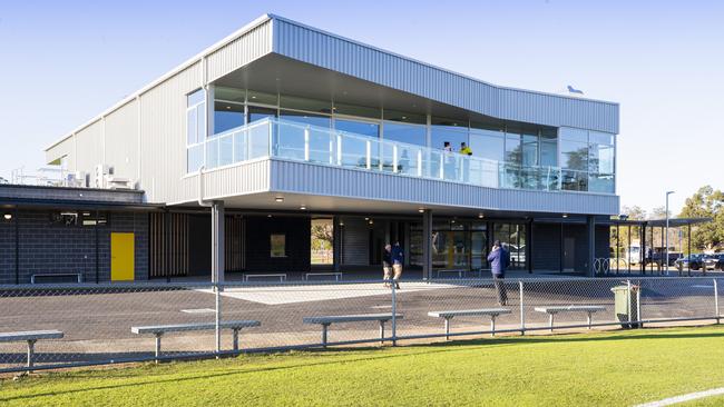 Opening of the $6 million Brighton Regional Sports Pavilion located between the two main oval at Pontville. Picture: Richard Jupe