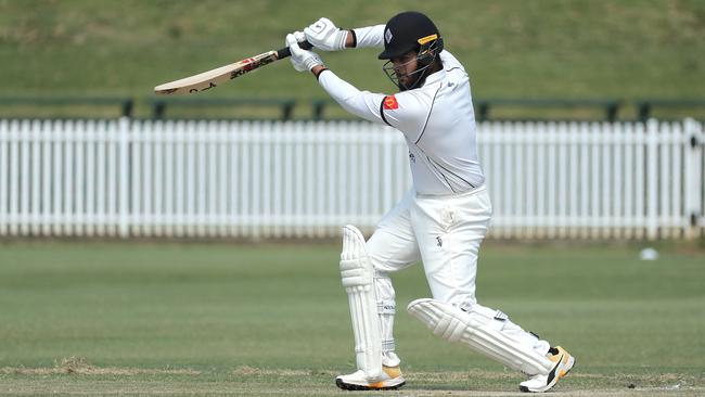 Harjas Singh for WestS first grade at Pratten Park, November 2022. Photo by Jeremy Ng / Daily Telegraph NewsLocal