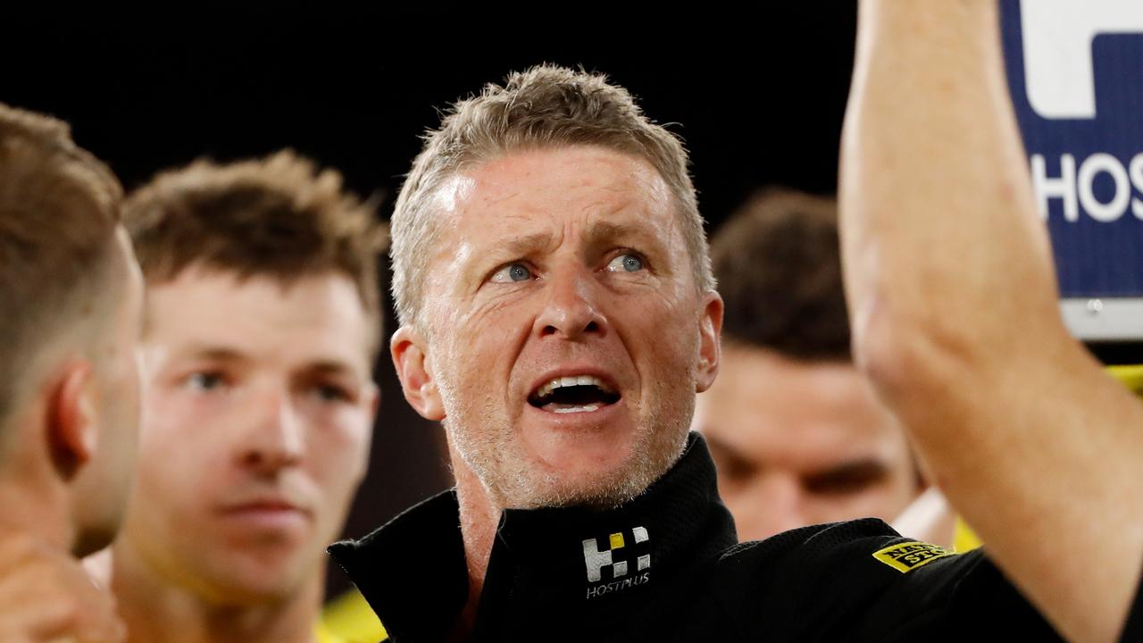 Damien Hardwick has backtracked on his comments. (Photo by Dylan Burns/AFL Photos via Getty Images)