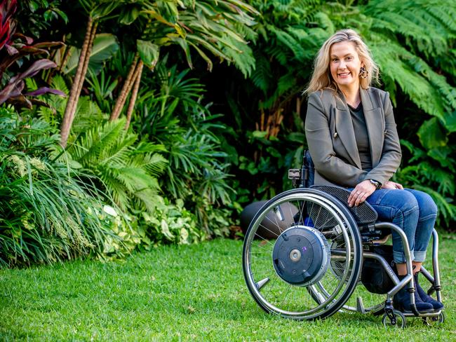 Australian Paralympian Karni Liddell wasn’t allowed to board a Jetstar flight with her wheelchair. Picture: Richard Walker.