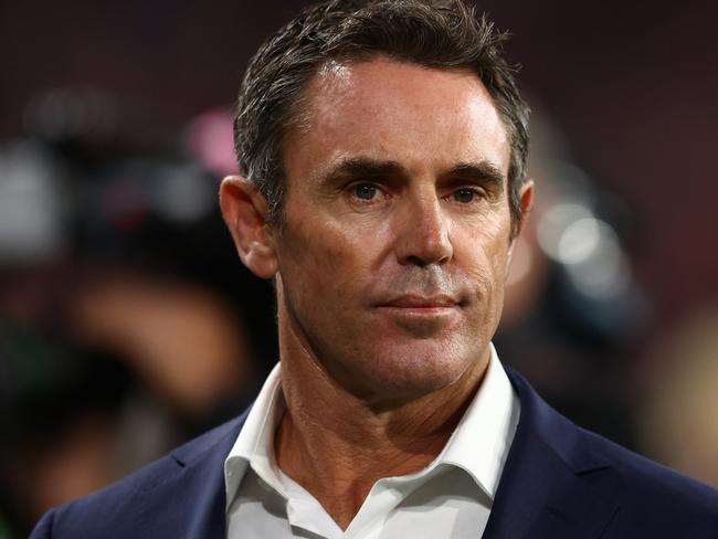 BRISBANE, AUSTRALIA - JUNE 21:  Blues coach Brad Fittler looks on after game two of the State of Origin series between the Queensland Maroons and the New South Wales Blues at Suncorp Stadium on June 21, 2023 in Brisbane, Australia. (Photo by Chris Hyde/Getty Images)