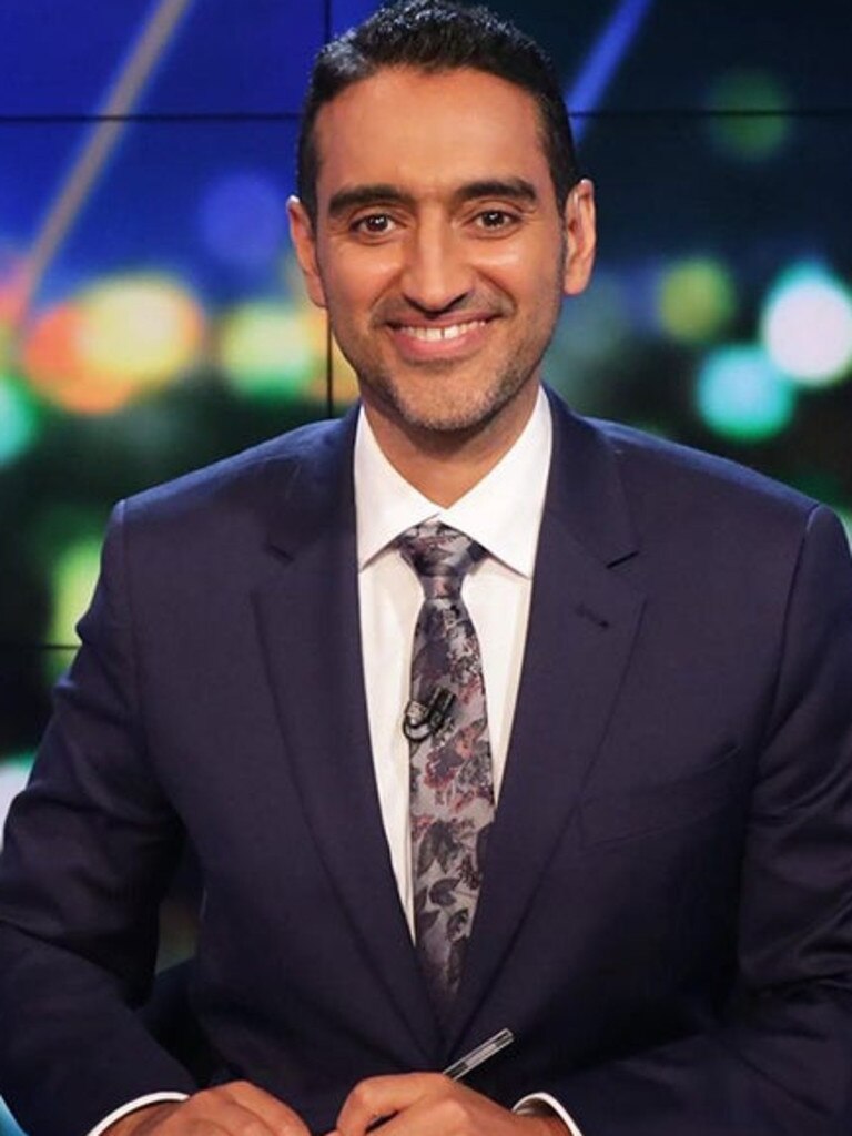 The Project host Waleed Aly was mentioned in the text messages. Picture: Network Ten