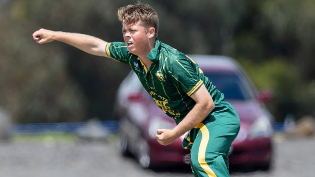 Northcote spinner Joe Medew-Ewen. Picture: Arj Giese