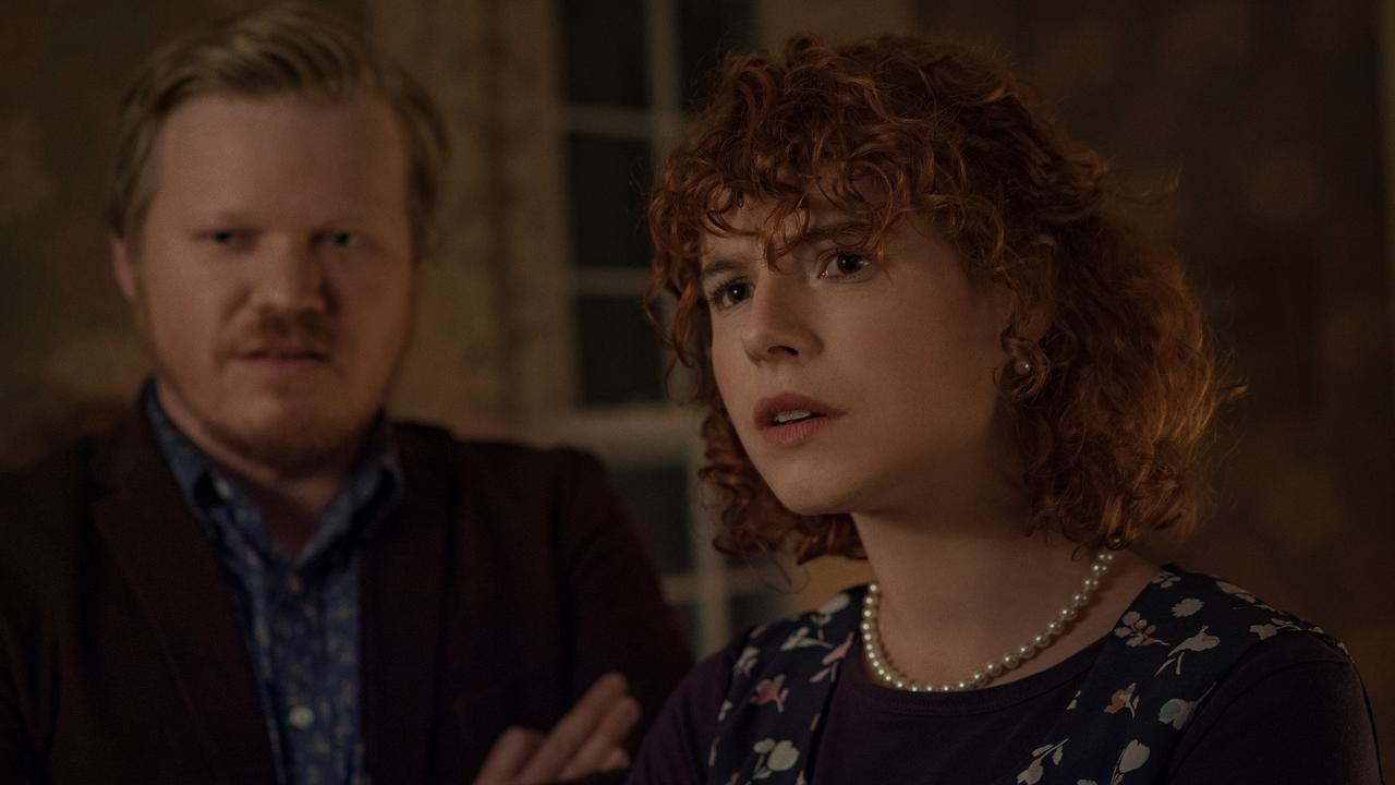 Jesse Plemmons and Jessie Buckley in I’m Thinking of Ending Things