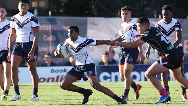 Ipswich SHS’s Gabriel Satrick. Picture: Liam Kidston.