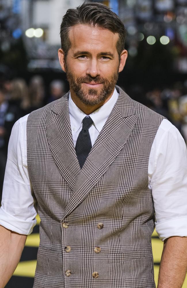 Ryan Reynolds strikes again. Picture: Getty Images.