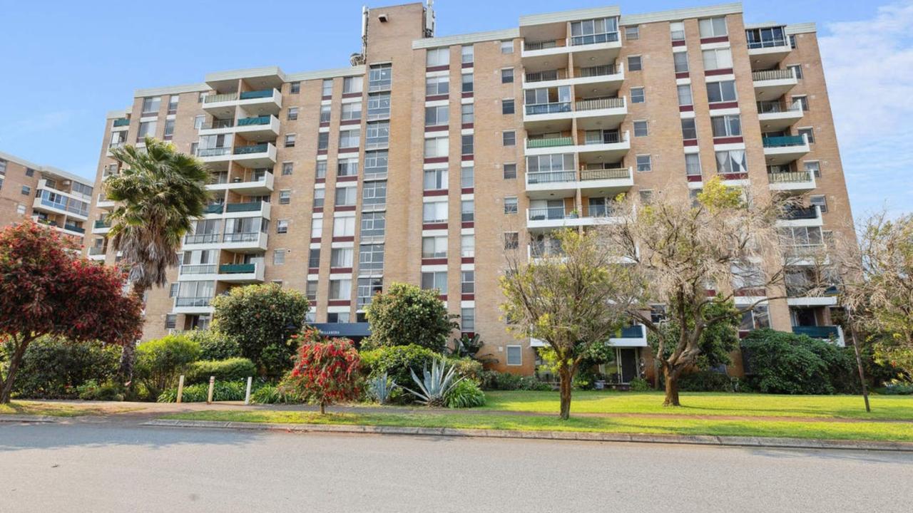 A two-bedroom unit in this complex at 92/16 Leeder St, Glendalough, is on the market for offers over $389,000.