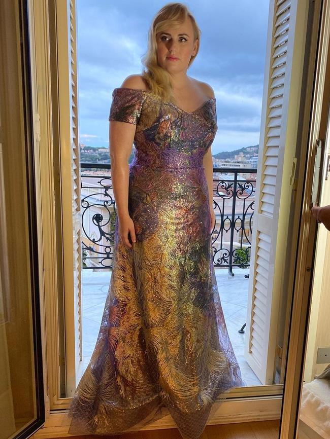 Rebel Wilson in Monaco.