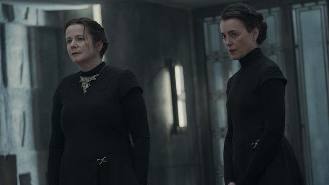 Watson (left) and Williams play the powerful Harkonnen sisters. Picture: Binge