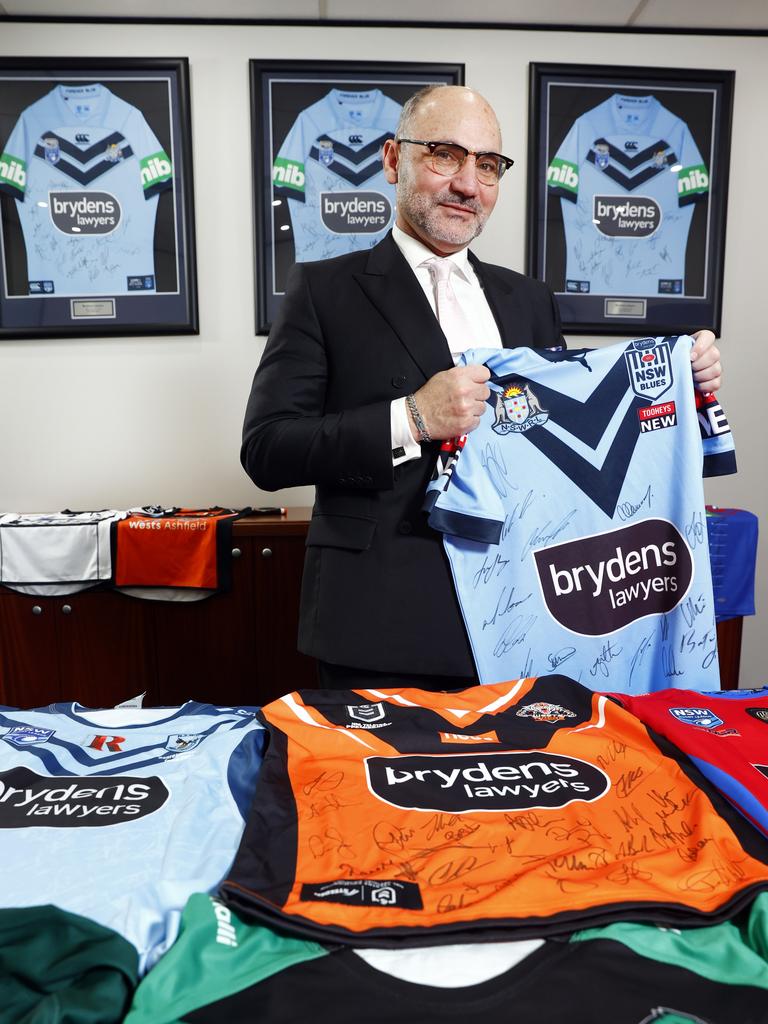 Wests Tigers chairman Lee Hagipantelis. Picture: Richard Dobson