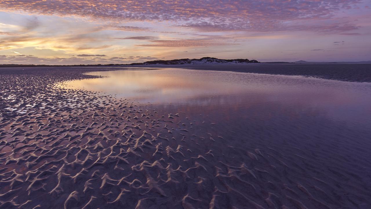 Robbins Island, in Tasmania's far northwest, is a haven for thousands of migratory and resident bird species, but also the proposed site for a 100-turbine wind farm. Picture: Bob Brown Foundation