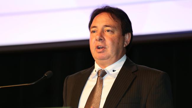 The 2016 Mayoral Candidate Debate held at the Surfers Paradise Marriot Hotel. Brett Lambert ran the first time around. Picture Mike Batterham.