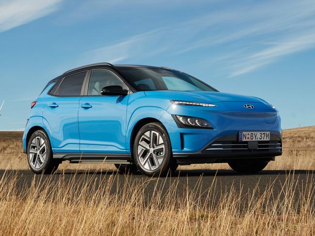 EMBARGO FOR TWAM 02 JULY 2022. FEE MAY APPLY Hyundai Kona EV 2021. Photo: Mark Bramley