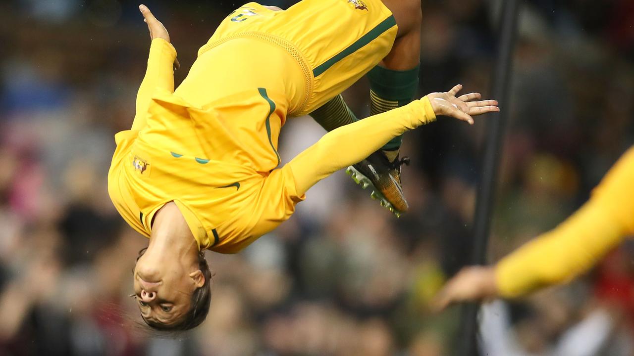 Football: Matildas fans force backflip over jersey disgrace