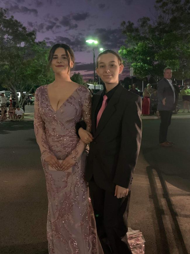 The students of Aldridge State High School celebrate their formal.