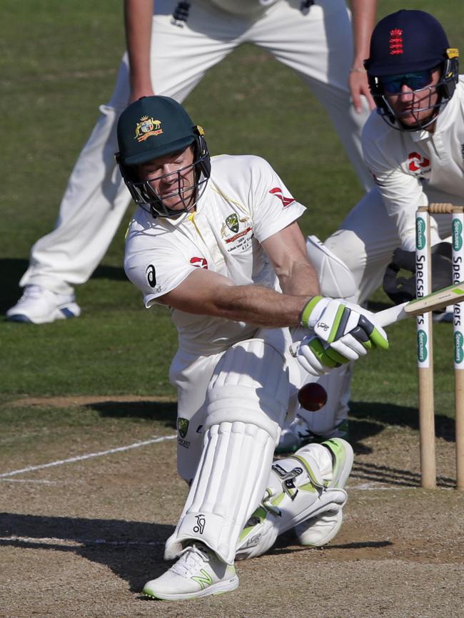 Tim Paine against England Lions. Picture: Getty