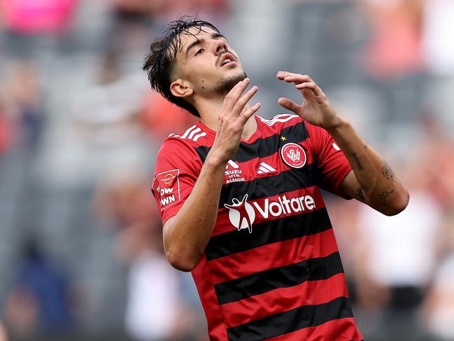 Nicolas Milanovic is a key part of an in-form Western Sydney Wanderers team. Picture: Brendon Thorne/Getty Images