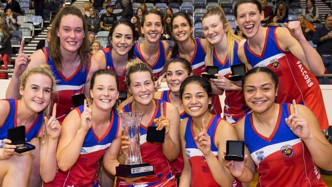 City West Falcons fall one step short of the Victorian Netbal League’s ...