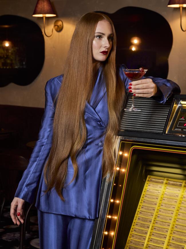 The residency, coined Ruby Dreams in partnership with New Johnnie Walker Black Ruby, boasts free entry for audiences, with performances by Vera Blue and other local artists. Picture: Supplied.