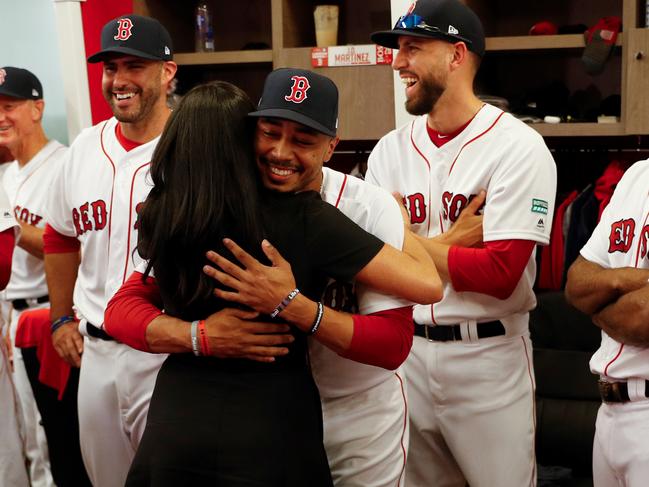 Meghan and Mookie.