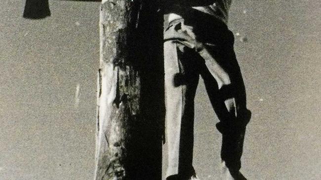 LEFT: Max Krogh, a legend of Gympie wood cutting. The brief history of the Gympie Show. Picture: Contributed